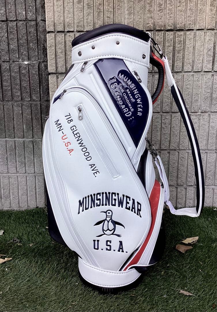 ま*ん様 MUNSINGWEAR マンシングキャディバッグ