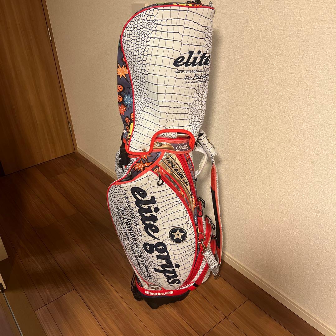 elite grips キャディバッグ スタンド付き