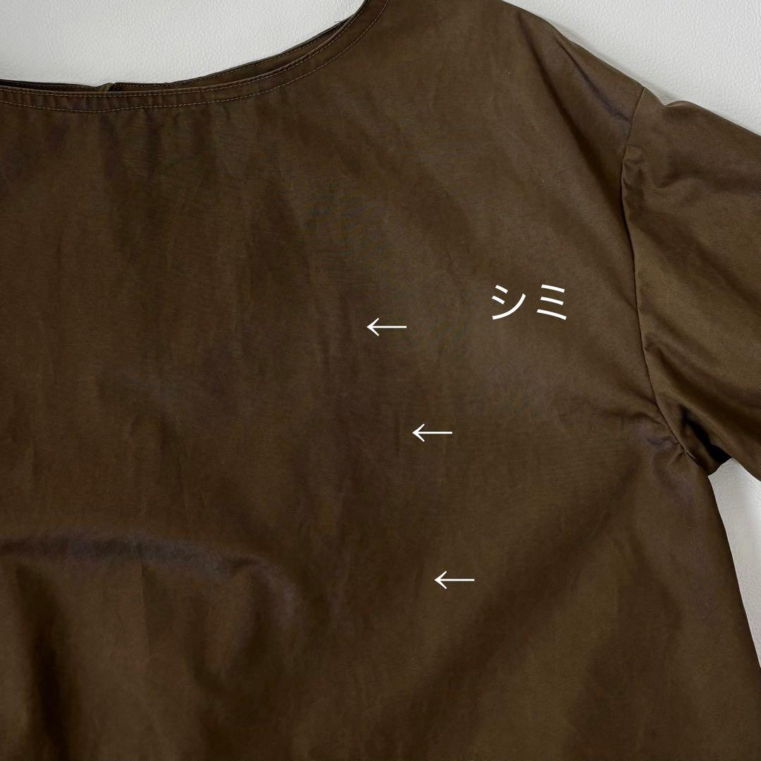 45R 綿ナイロンオックスフォードワンピース