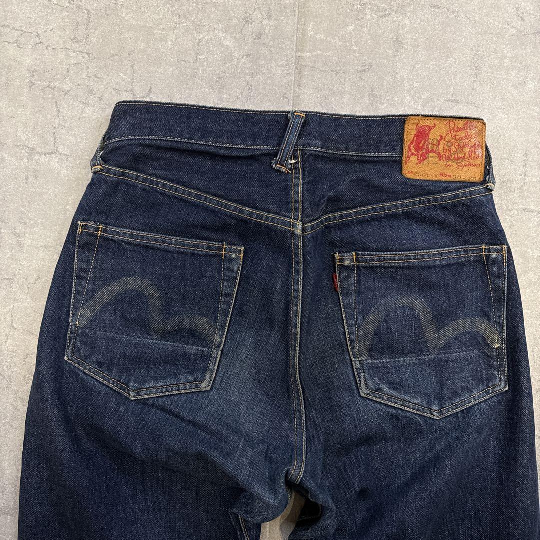初期 EVISU エヴィス デニム 水牛パッチ W30 2501xx no.2