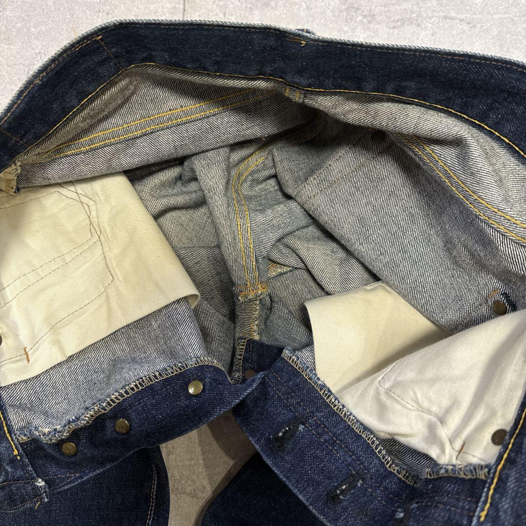 初期 EVISU エヴィス デニム 水牛パッチ W30 2501xx no.2