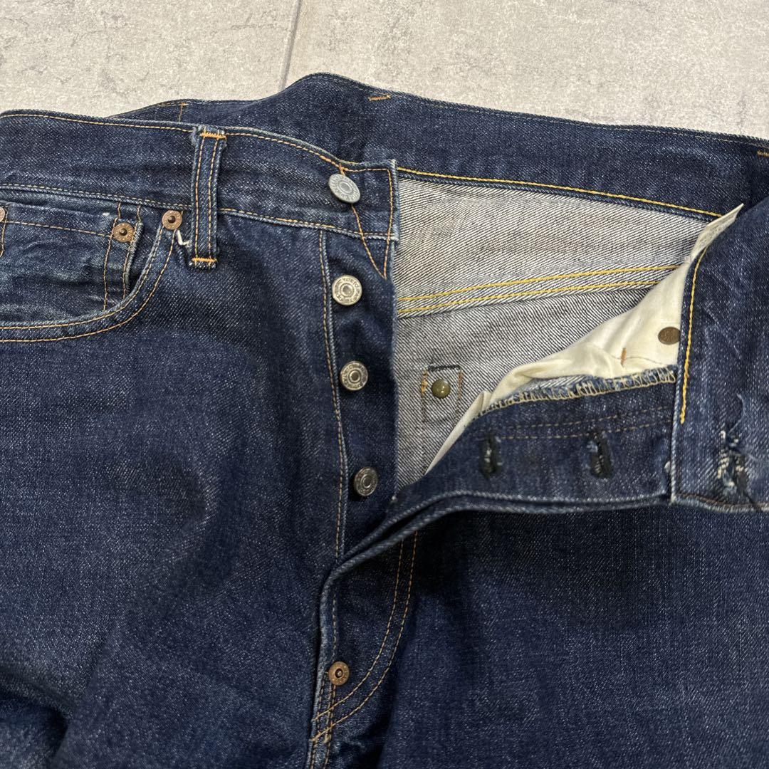 初期 EVISU エヴィス デニム 水牛パッチ W30 2501xx no.2