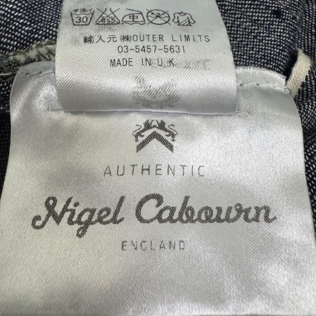 Nigel Cabourn AUTHENTIC 5ポケットセルビッチジーンズ34 - メルカリ