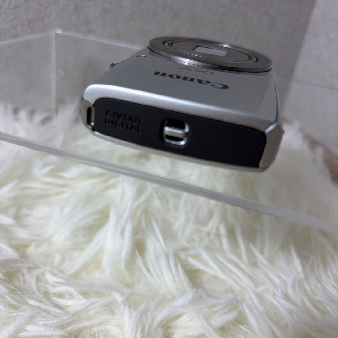 【ほぼ未使用】Canon キャノン IXY 180 シルバー デジカメ ②