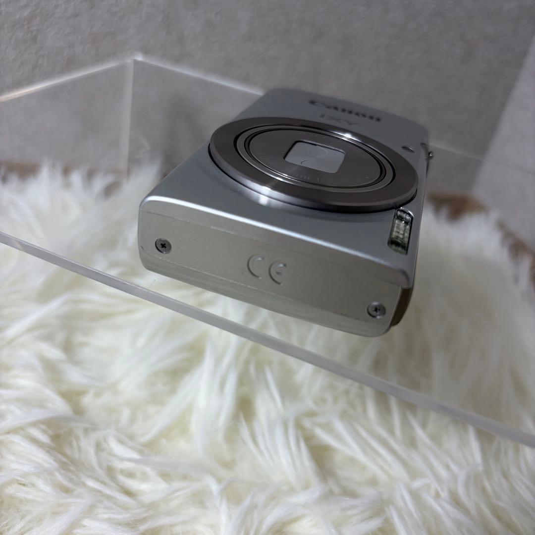 【ほぼ未使用】Canon キャノン IXY 180 シルバー デジカメ ②