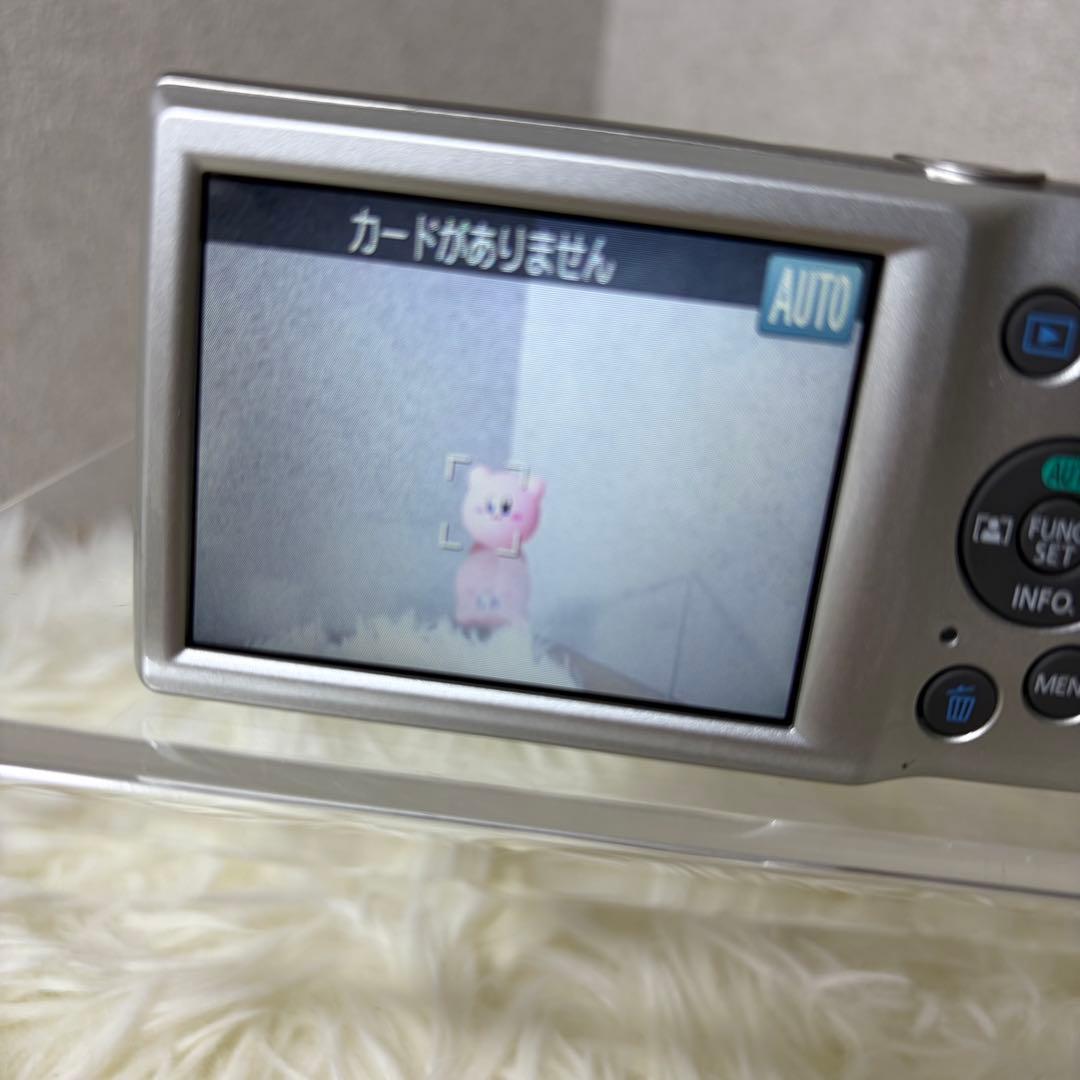 【ほぼ未使用】Canon キャノン IXY 180 シルバー デジカメ ②