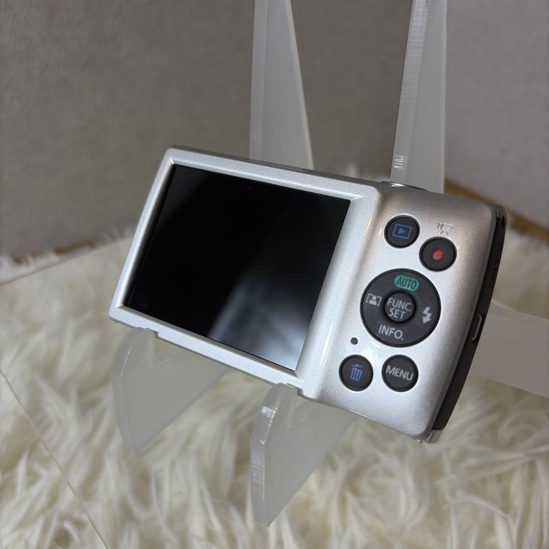【ほぼ未使用】Canon キャノン IXY 180 シルバー デジカメ ②