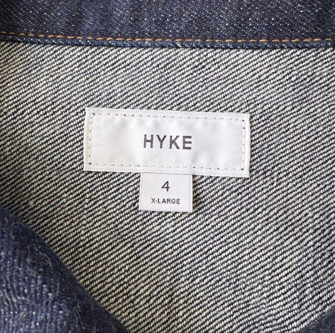 ユウキ＜HYKE＞TYPE1/ワンウォッシュ デニムジャケット