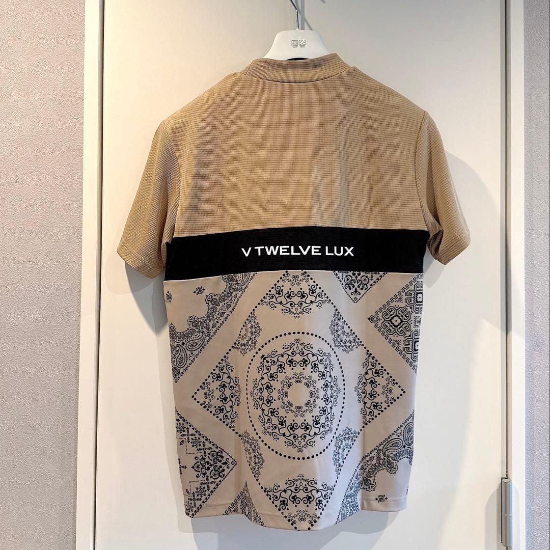 新品 ★ V12 セットアップ モックネック ショーツ ハーフパンツ シャツ