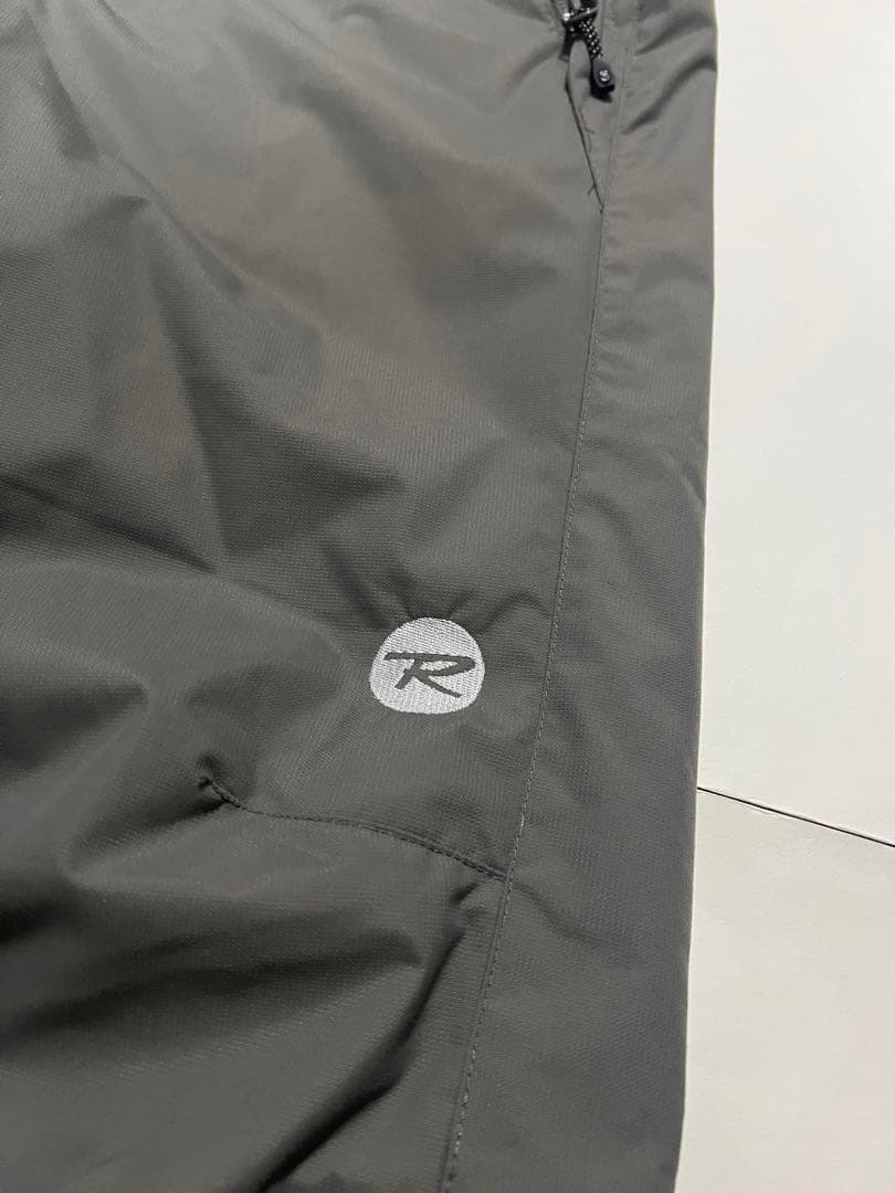 ★1回のみ使用 ROSSIGNOL スキーパンツ チャコール色