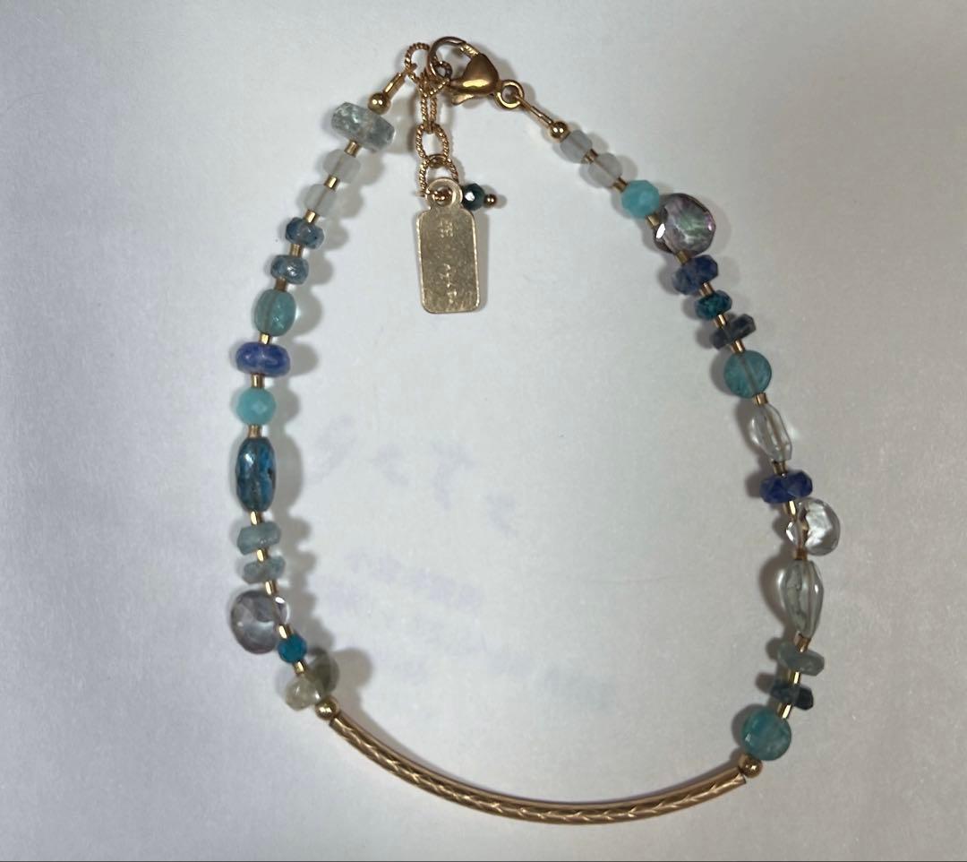 agete ローマンガラス　ブレスレット