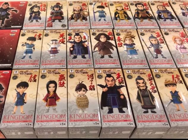 新品箱未開封❗️キングダム ワールドコレクタブルフィギュア39種フルコンプ！
