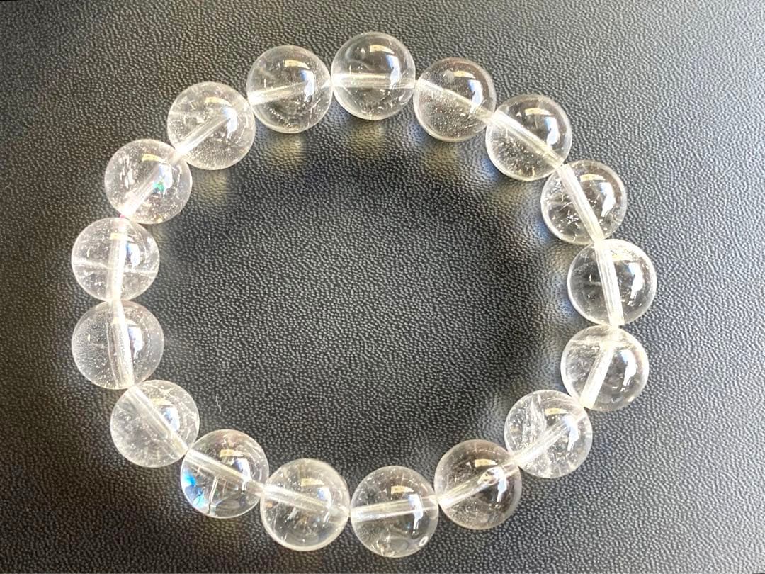 チコウ　究極品質　ヒマラヤ幻の聖山　カイラス産水晶のブレス　12㎜珠