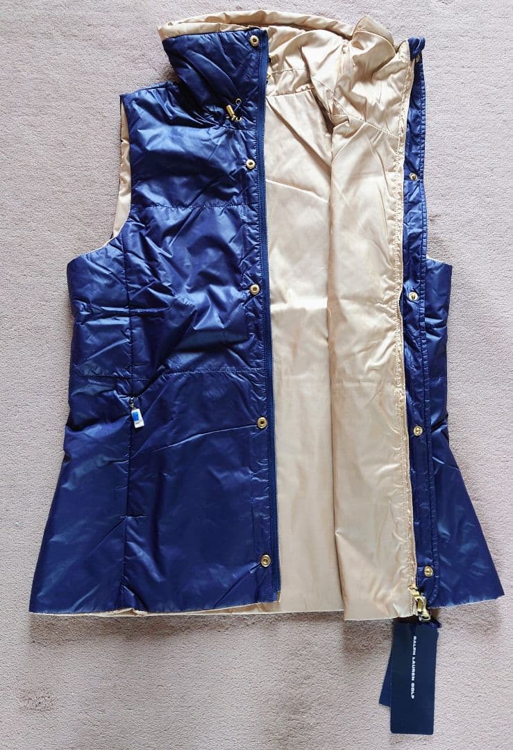 ラルフローレンゴルフ　2wayリバーシブル　ベスト