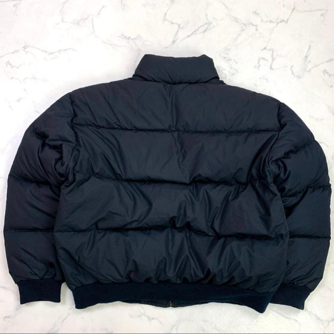 90s ポロラルフローレン フルボリューム 肉厚 ダウンジャケット 黒　D890