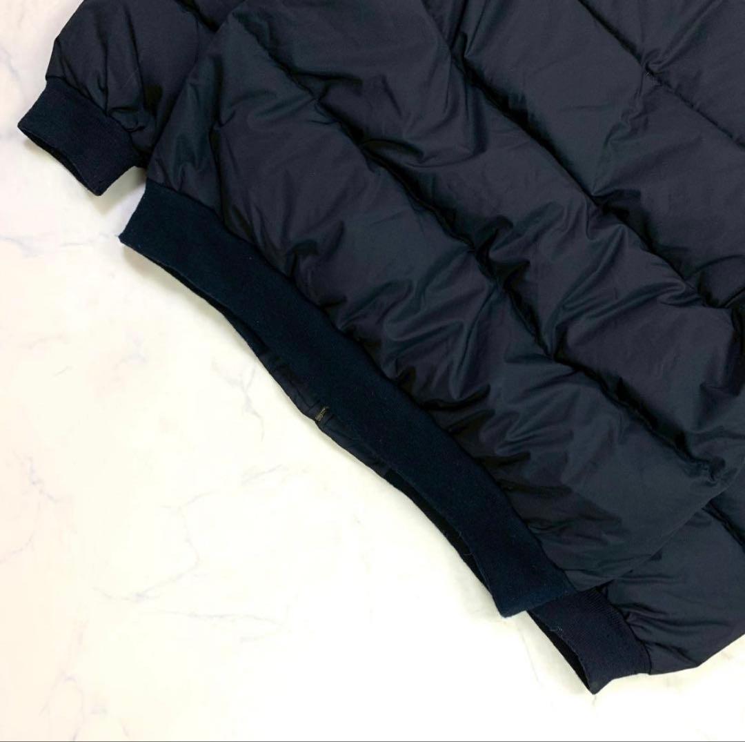 90s ポロラルフローレン フルボリューム 肉厚 ダウンジャケット 黒　D890