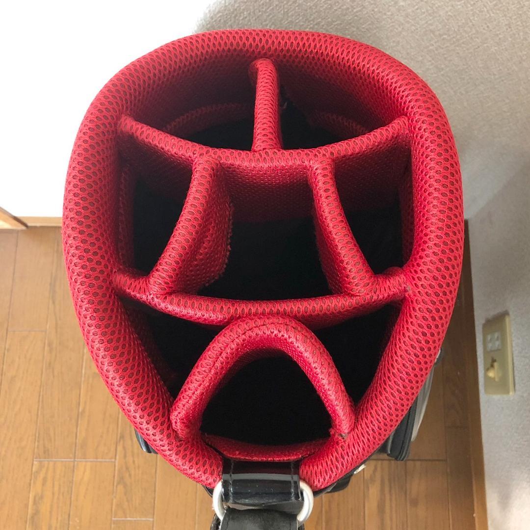 ニューバランス キャディバッグ ゴルフ newbalance カート型 8分割