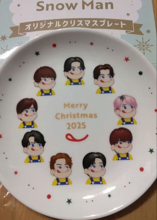 不二家Snowman Snowmanクリスマスプレート2025 - メルカリ