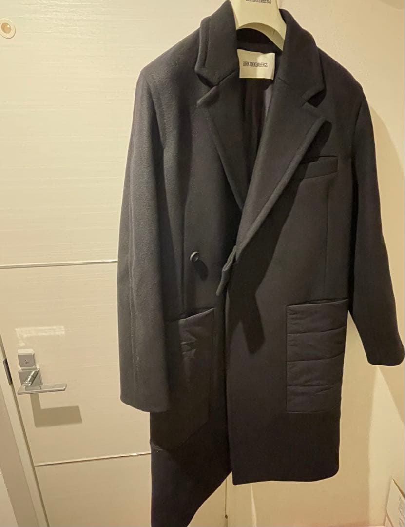Dirk Bikkembergs カシミヤ混ウールコート