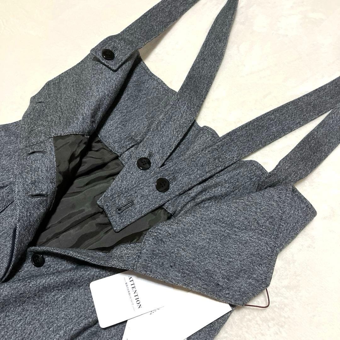 新品❣️ VERMEIL par iena イエナ ライトフラノサロペット ウール