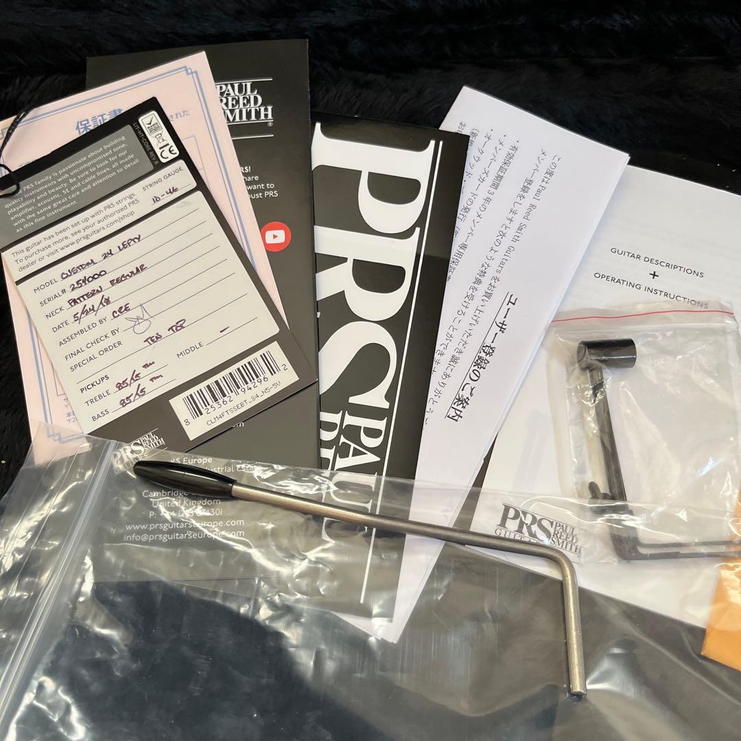 ギター PRS Custom24 10top Lefty