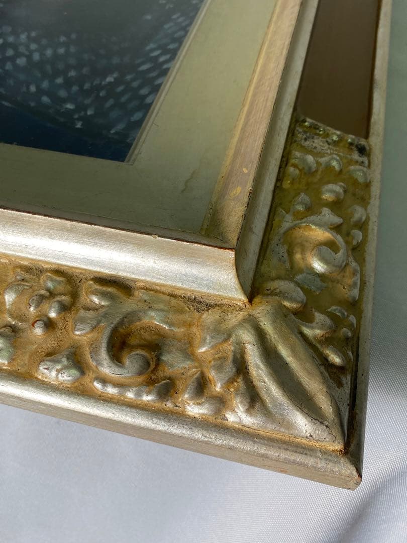 1746❣️ 能面師 青木聖能  油絵