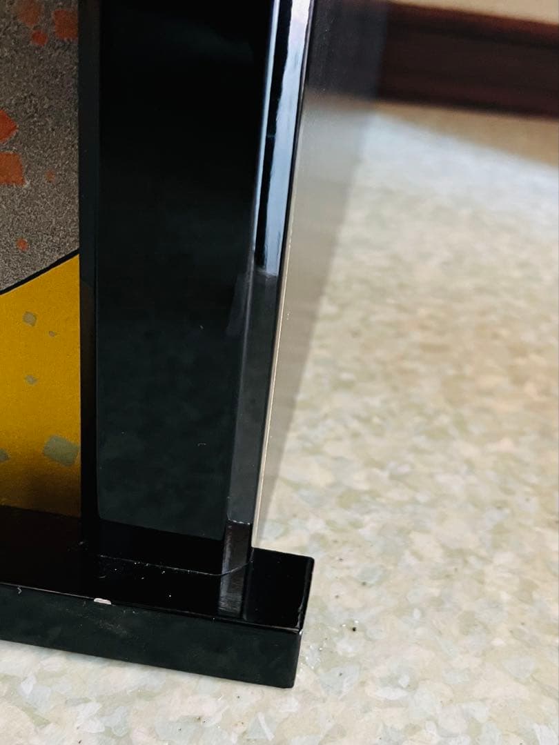 祐月／雛祭り用飾り台(黒塗り)