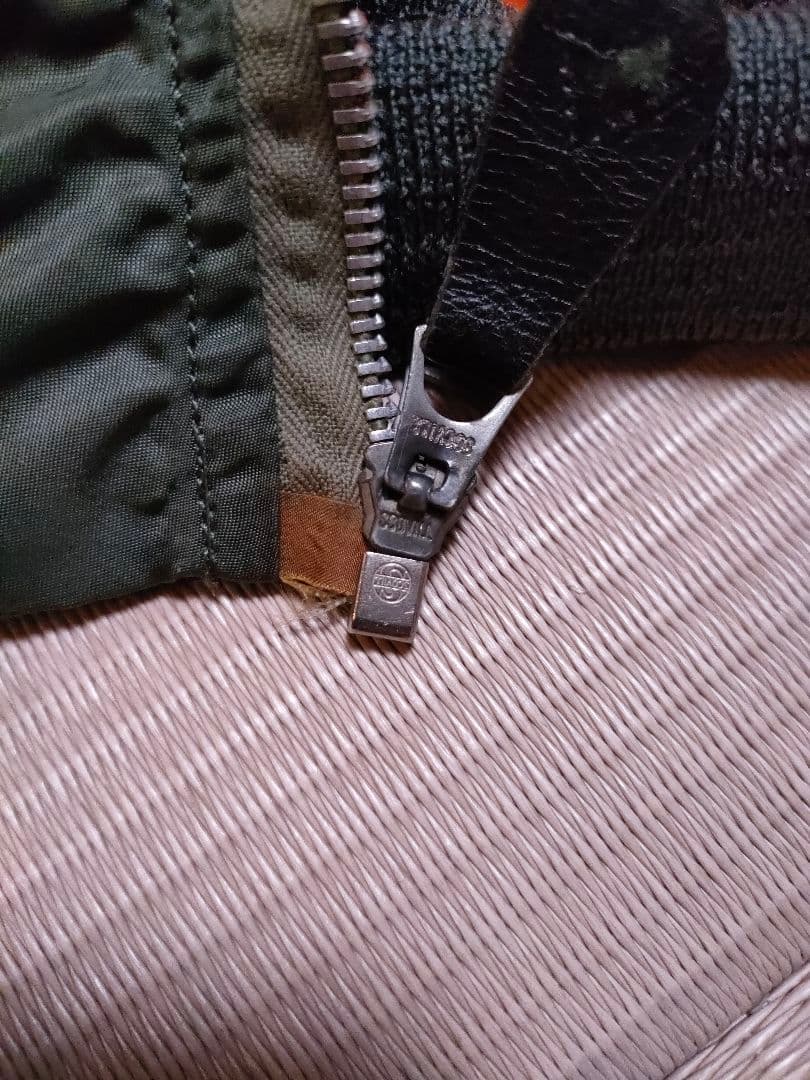 L-2B 70s 米軍実物 ALPHA フライトジャケット ビンテージ USAF