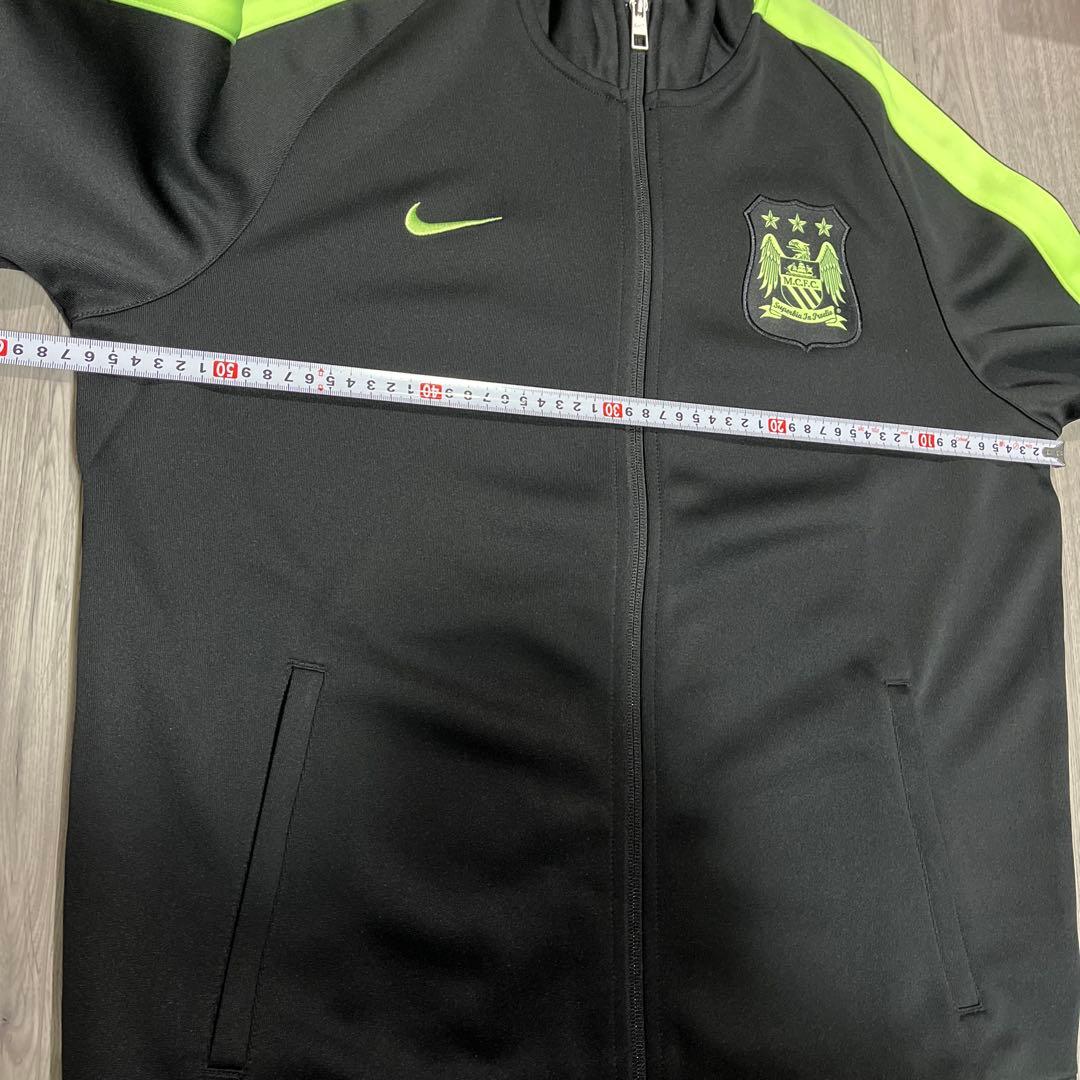 ナイキ マンチェスター シティー トラックジャケット XL ブラック