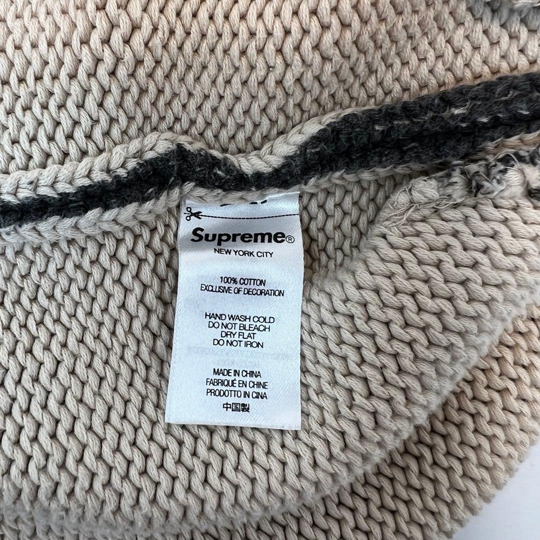 シュプリーム Supreme Overprint Beanie BLACK