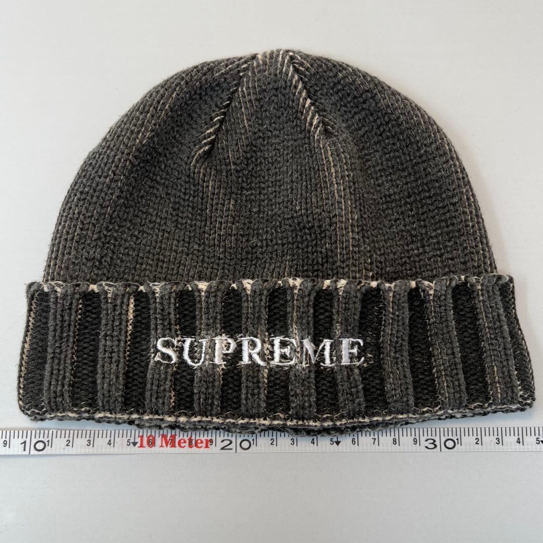 シュプリーム Supreme Overprint Beanie BLACK