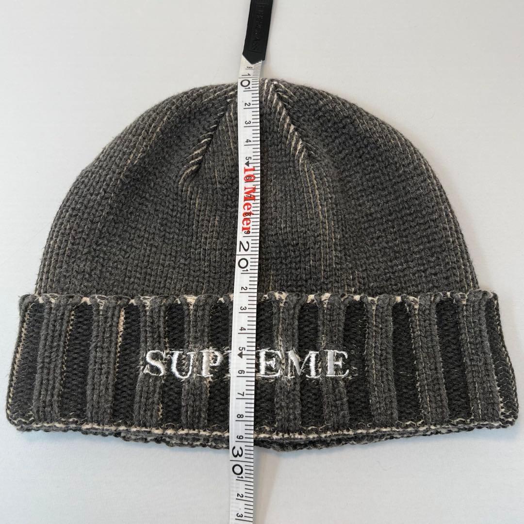 シュプリーム Supreme Overprint Beanie BLACK