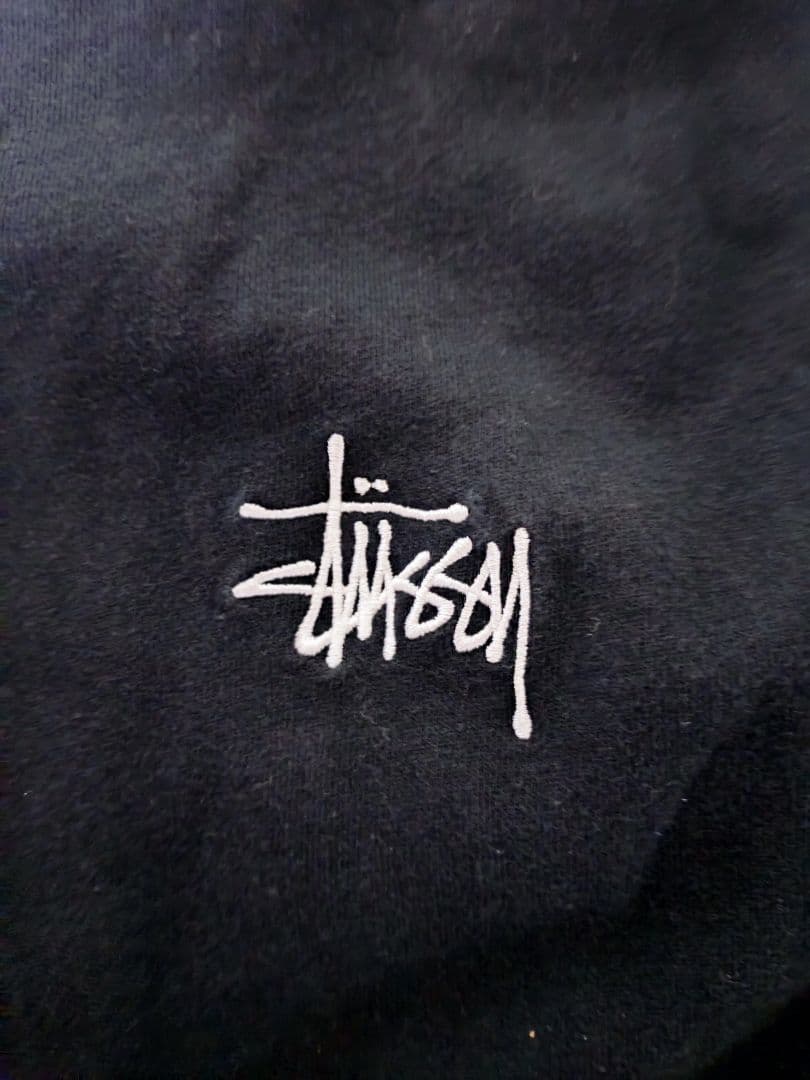 【ステューシー】【希少XLサイズ】【コットンスタジャン】【ジャケット】ブラック