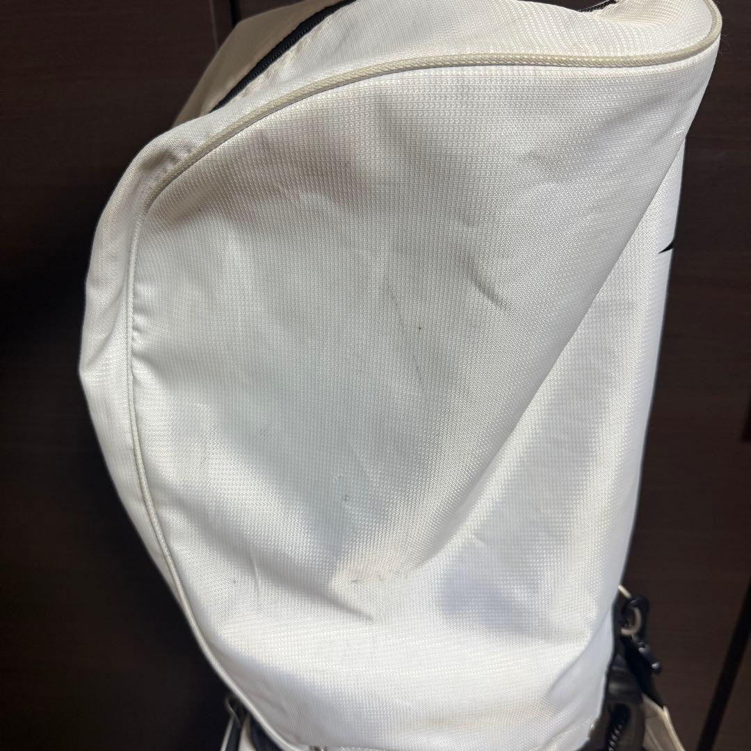 Mizuno キャディバッグ ゴルフバッグ ホワイト/ブラック