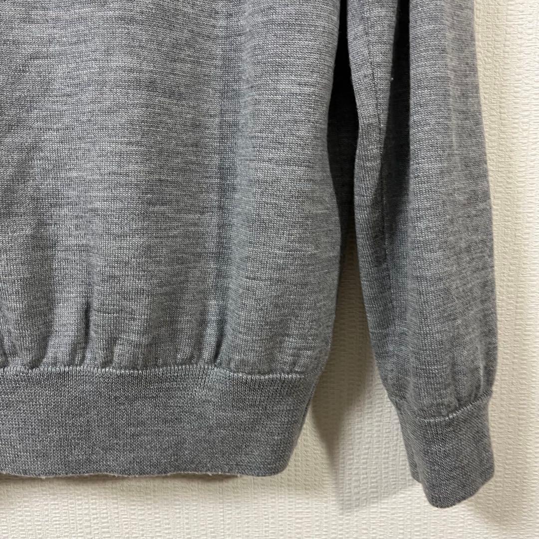 ビームスゴルフ　パープルレーベル　防風タラッティセーター　Mサイズ　グレー　美品