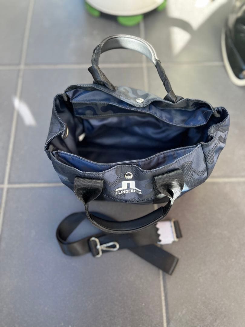 J.リンドバーグ　ゴルフキャディバッグセット　ボールポーチ追加