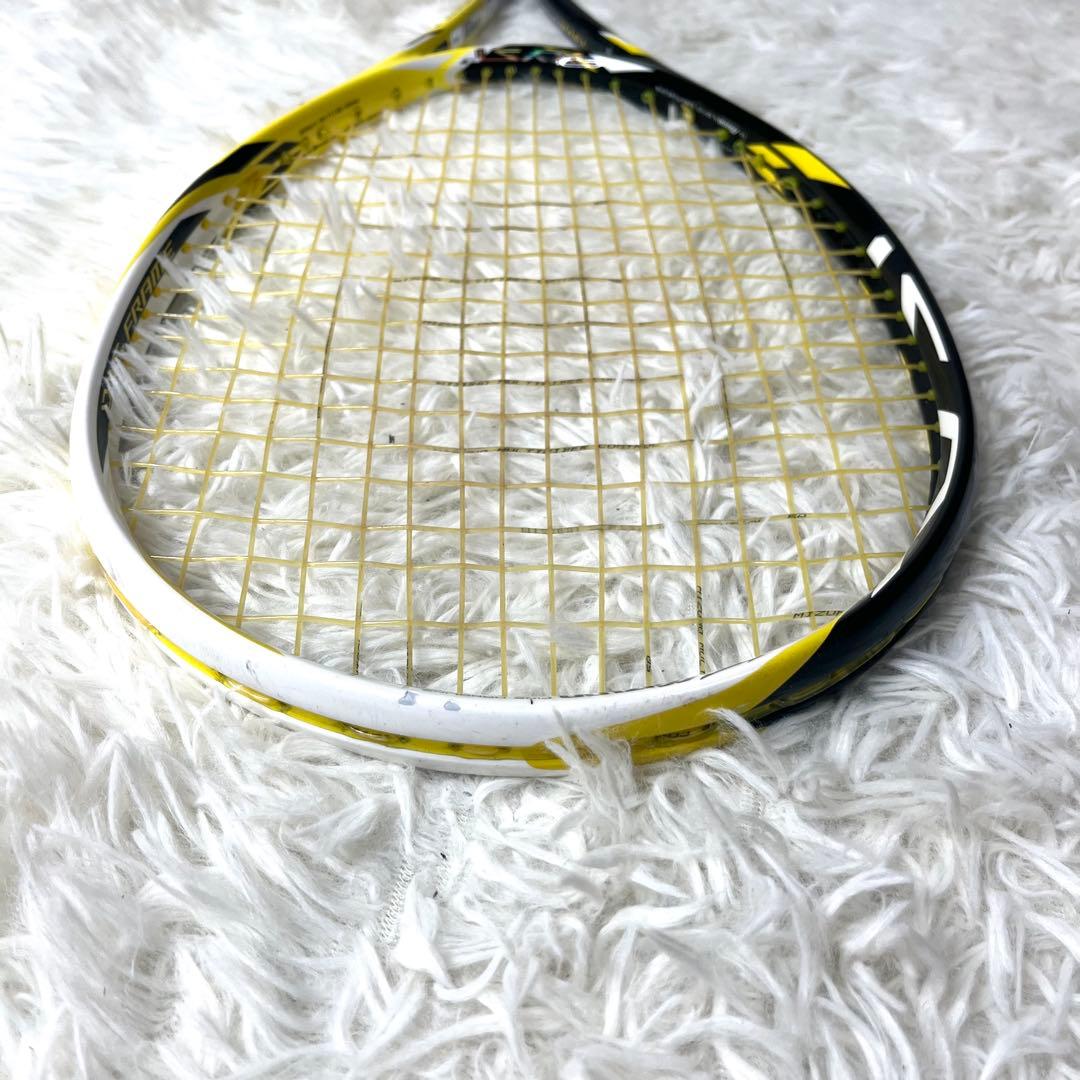 【美品】 ミズノ XYST T-ZERO ジスト 0U ソフトテニス ラケット