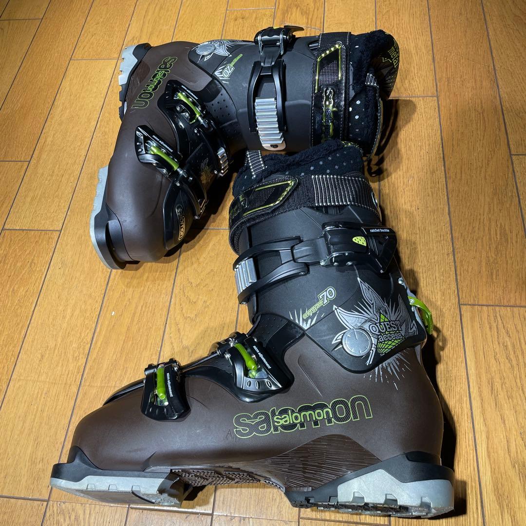 幅広salomonサロモンQUEST ACCESS70 27.0-27.5cm