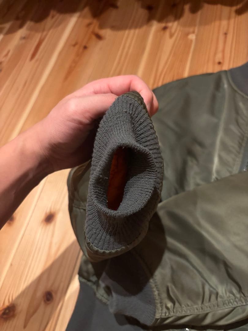 ALPHA MA-1 USA製　Lサイズ