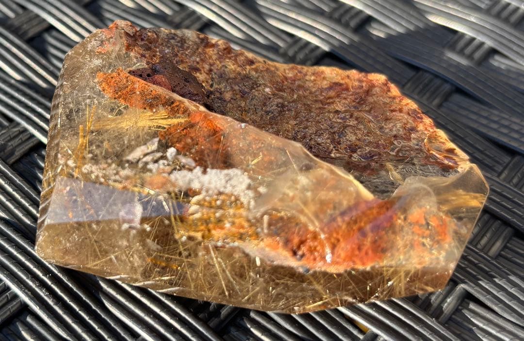 【天然石】希少‼︎ガーデンルチルクウォーツ③