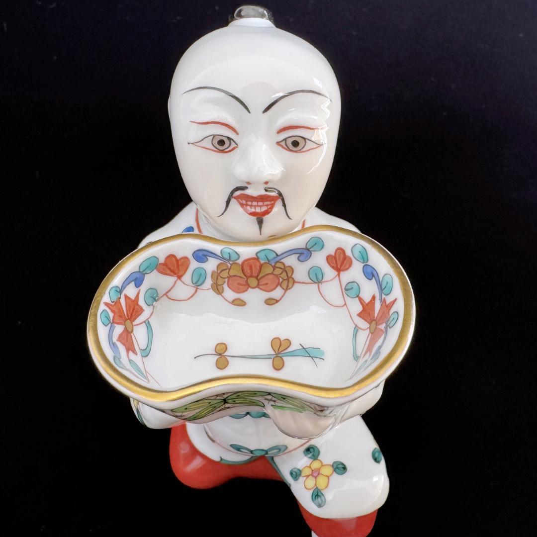 ヘレンド マンダリン(M) お給仕 シノワズリ フィギュリン 人形2