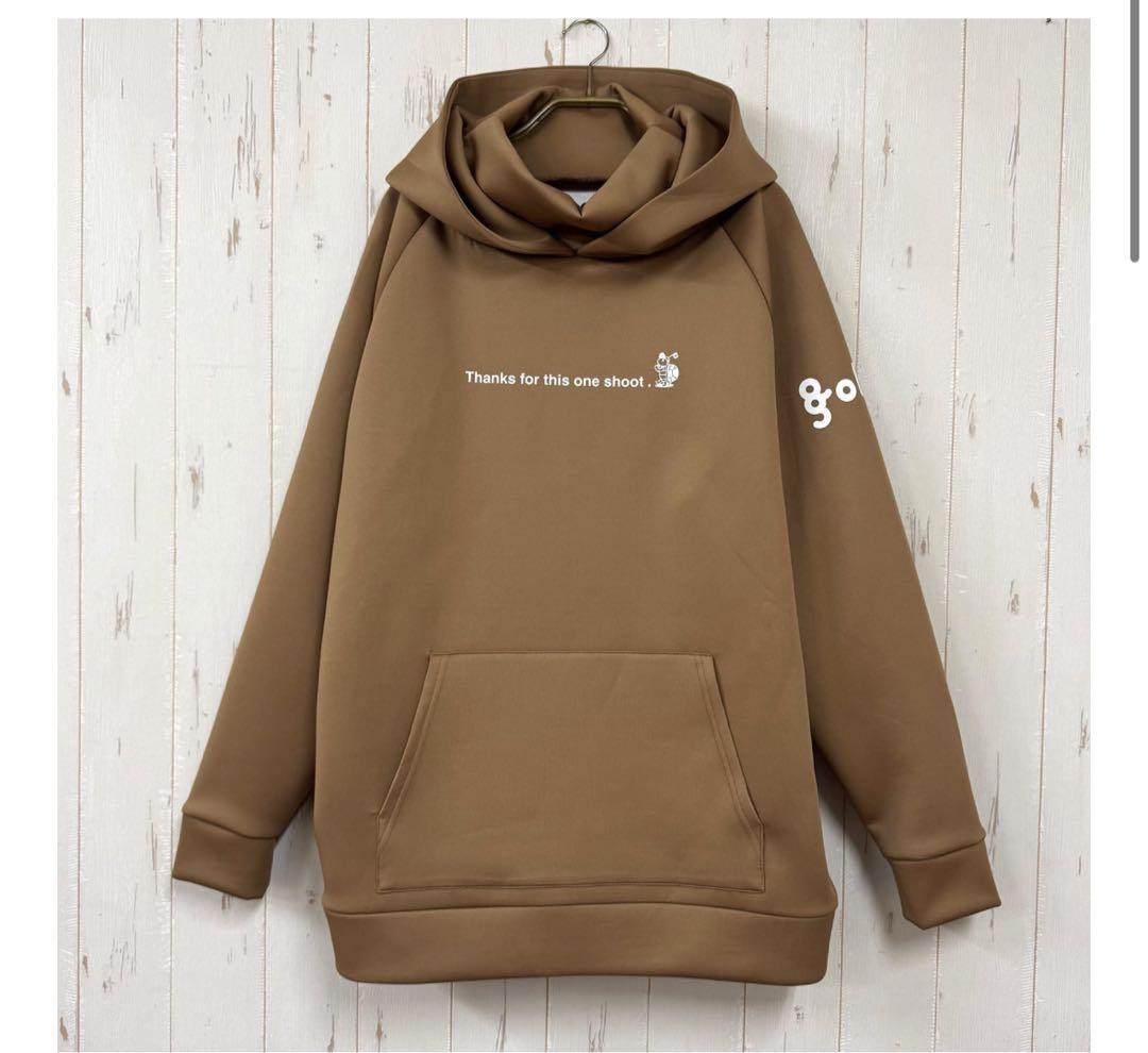 メンズウェア 8gshoot HIGH NECK HOODIE -BEIGE- L