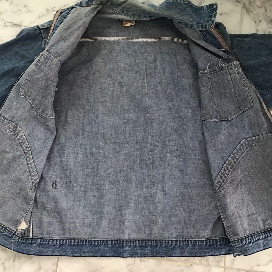 60’s OSHKOSH デニムジャケット ユニオンチケット ビンテージ