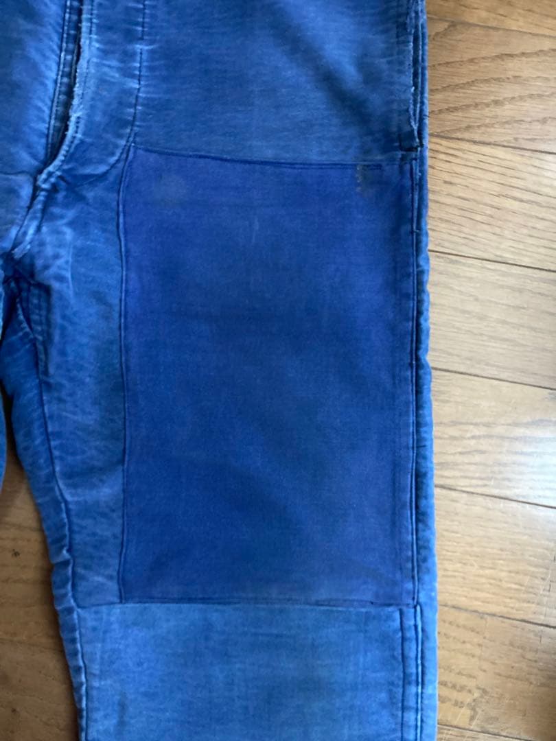 50s ユーロワークパンツ モールスキン パッチワーク