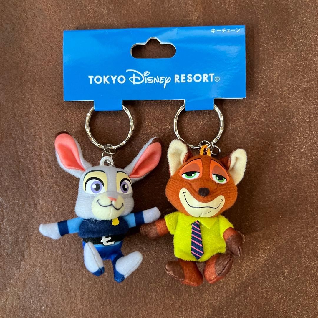 ズートピア ペアキーチェーン ニック ジュディ キーチェーン