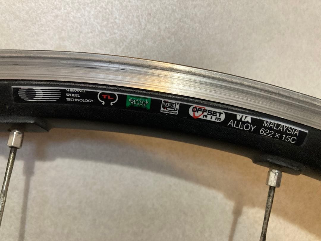 シマノUltegra 700c ホイール WH-6700 (ジャンク)