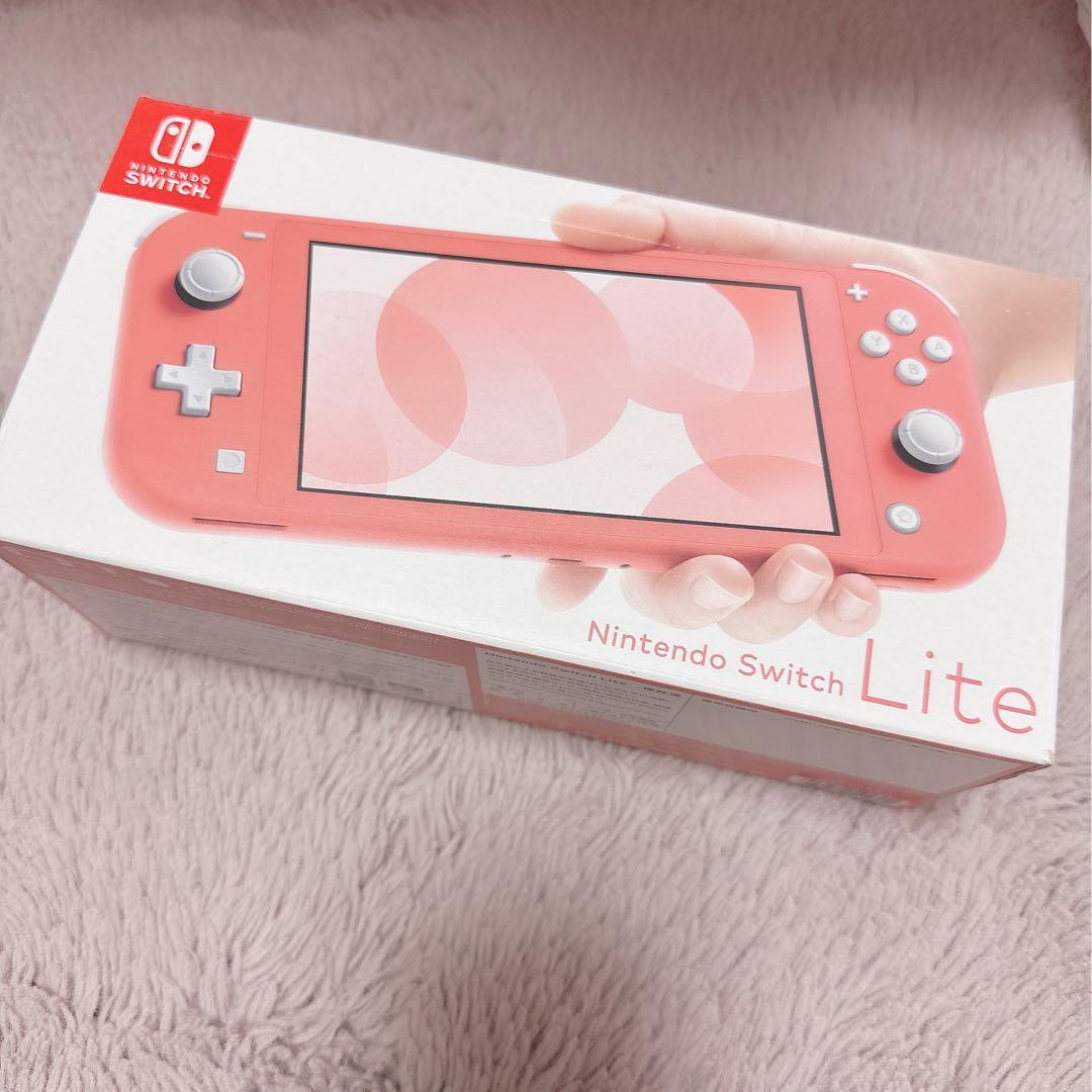 新品・未使用】Nintendo Switch Lite コーラルピンク