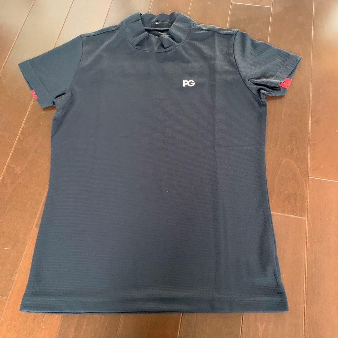 パーリーゲイツメッシュモックネックとラインコラボスカートセットアップサイズ1