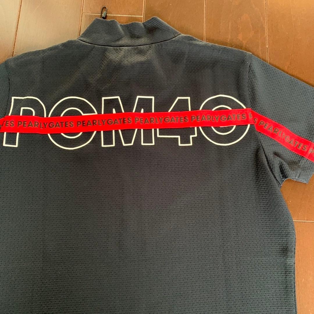 パーリーゲイツメッシュモックネックとラインコラボスカートセットアップサイズ1