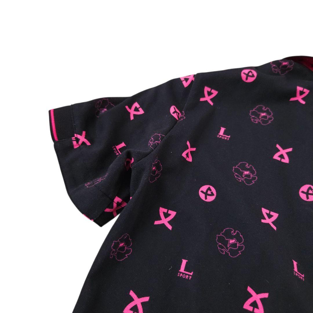 レオナールスポーツ ゴルフウェア 半袖ポロシャツ Mサイズ 極美品